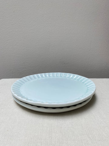 porcelain paper plates / set of 2