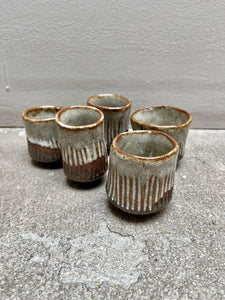sake/tea cups - set of 5